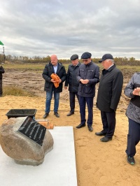 В Ульяновском районе торжественно заложили первый камень в строительство молочной фермы на 1400 голов