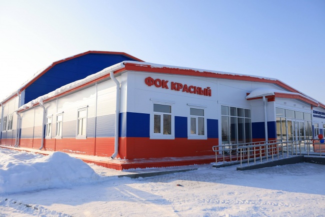 В Смоленской области в Краснинском муниципальном округе открыли новый физкультурно-оздоровительный комплекс В Смоленской области в Краснинском муниципальном округе открыли новый физкультурно-оздоровительный комплекс